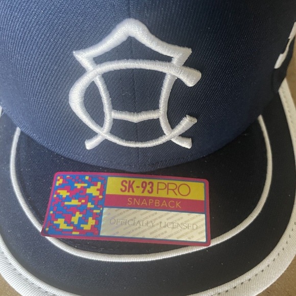 NWT Fan Ink Club America SK-93 Pro Offshore Snapback Hat Cap Blue Adjust SAMPLE - Picture 4 of 10